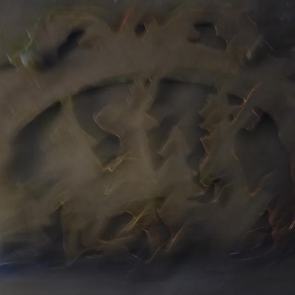 Vtg. Cast-iron Christmas Trivet "Merry Christmas" - Picture 3 of 3